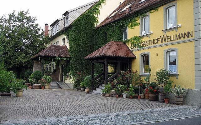 Готель Landgasthof Wellmann Markt Taschendorf Екстер'єр фото